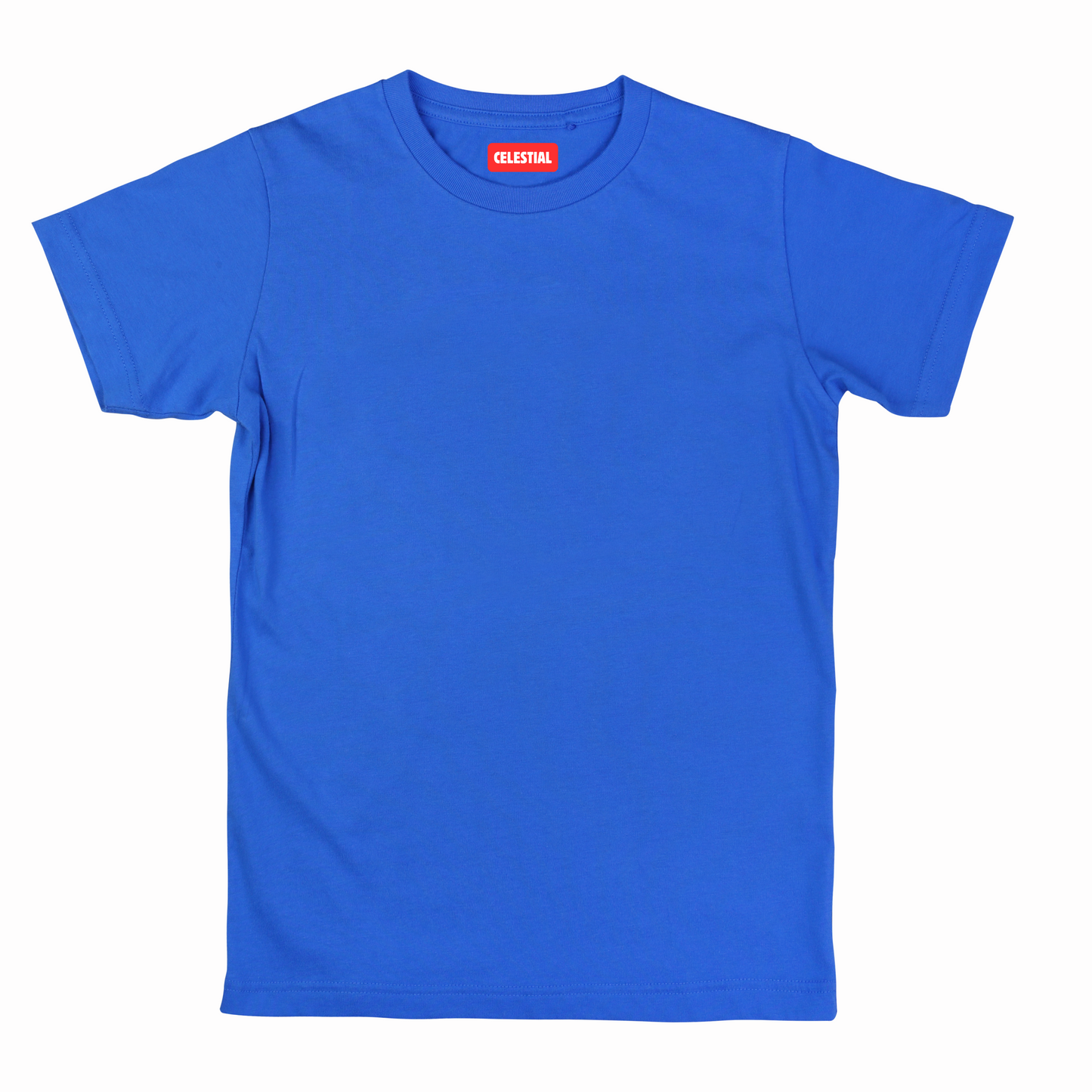 Mens Blue Plain Tshirt