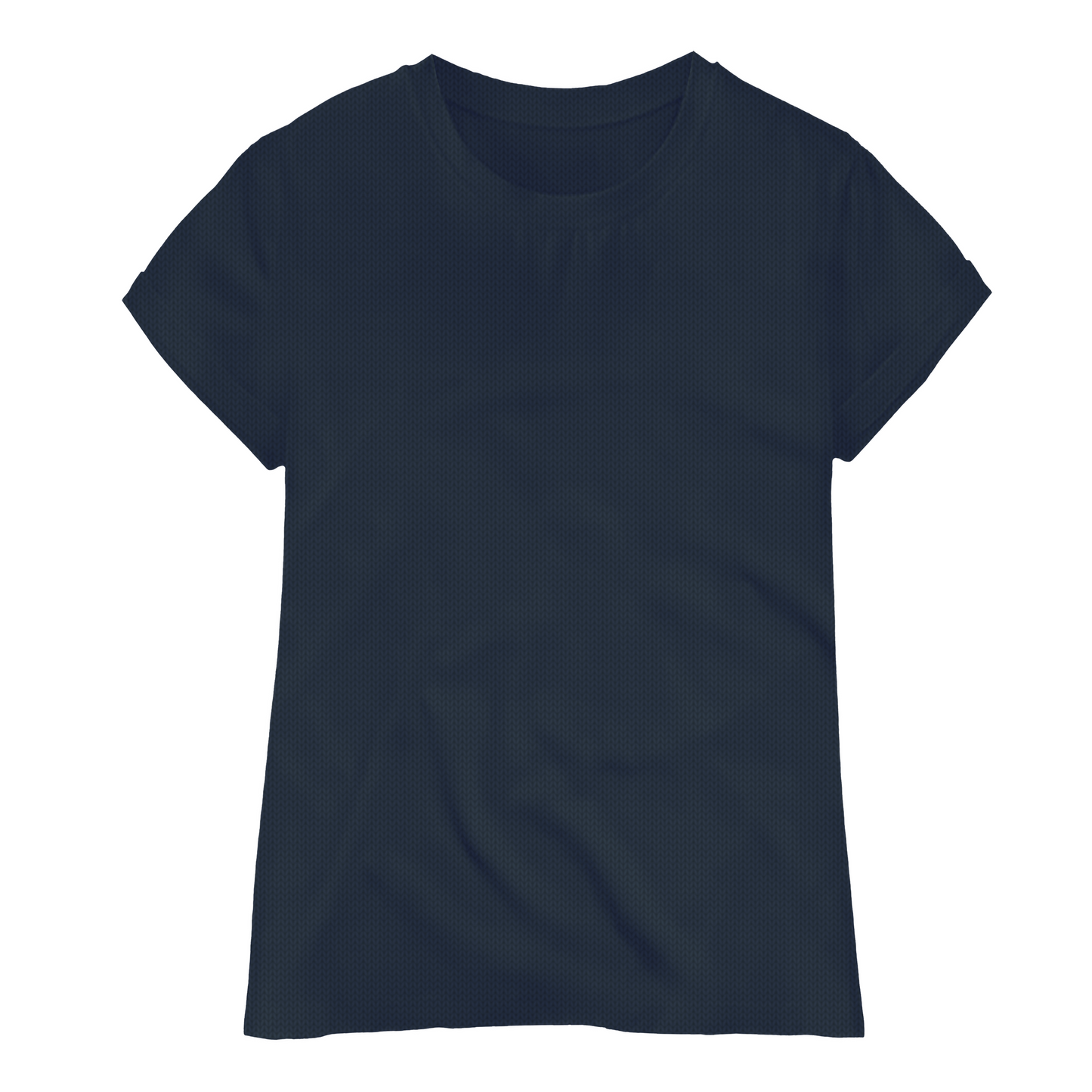 Women’s Navy Blue Plain Tshirt