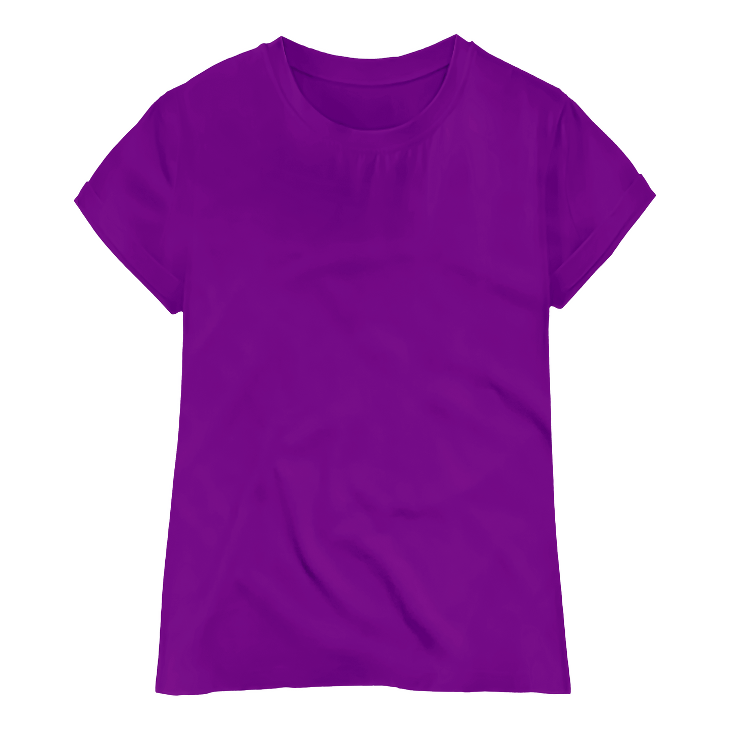 Women’s Purple Plain Tshirt