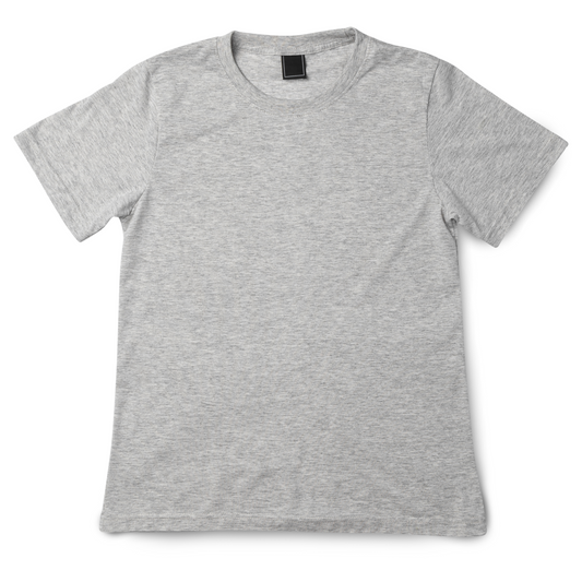 Women’s Grey Plain Tshirt