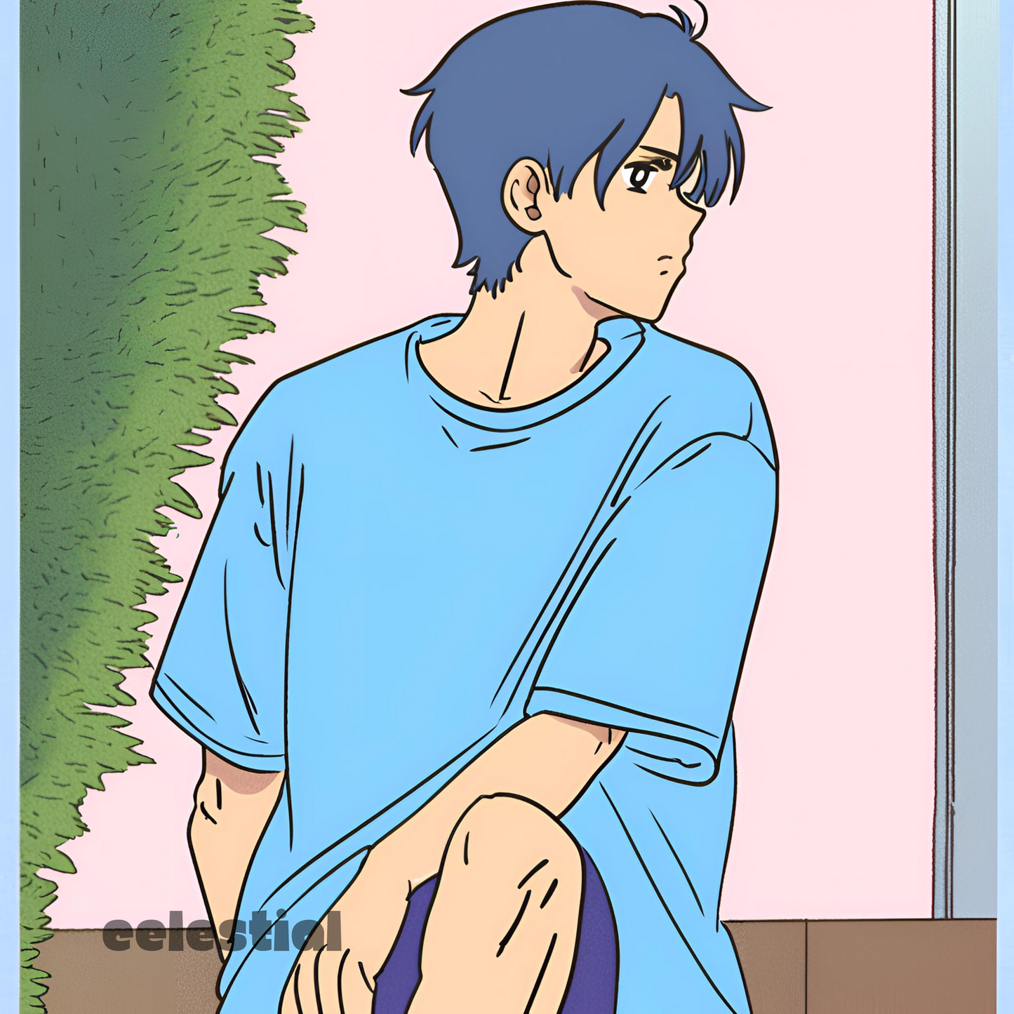 Oversized Tshirt - Blue