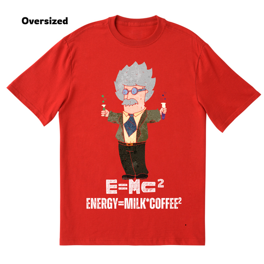 The Einstein Coffee Equation Tshirt